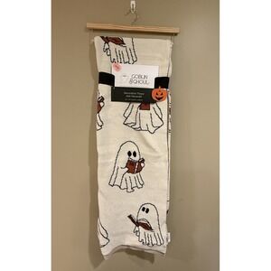 Halloween Ghost & Goblin Ghost Reading Blanket Viral TikTok NWT
